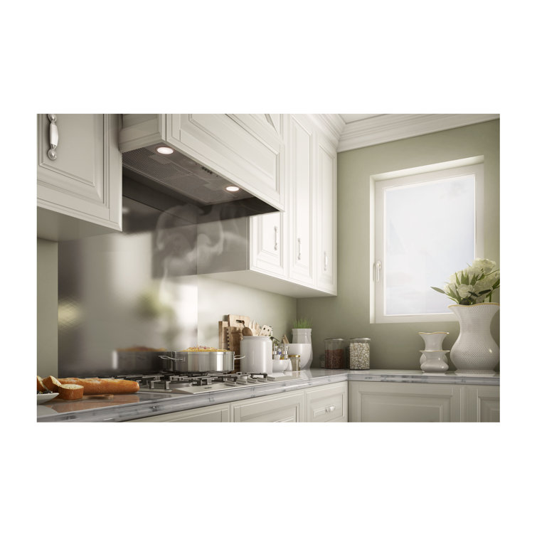 Arietta Garda 30" 600 Cubic Feet Per Minute Convertible Range Hood with